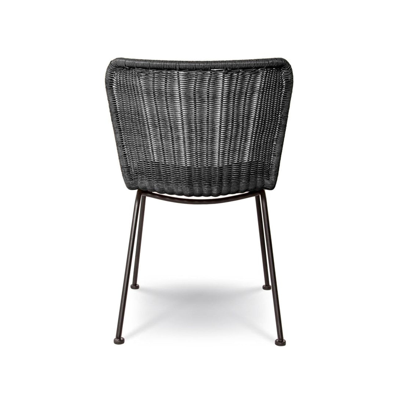 Dunbar Wave Dining Chair - Black