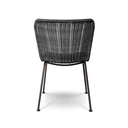 Dunbar Wave Dining Chair - Black